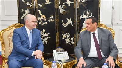 محافظ البحيرة يستقبل سفير دولة كندا