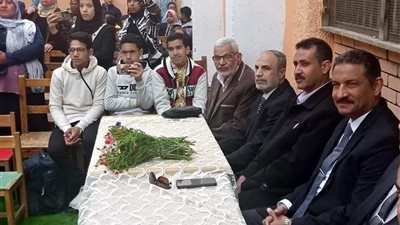 وكيل تعليم بالجيزة يزور مدرسة أمل منيل شيحة للصُم وضعاف السمع| صور
