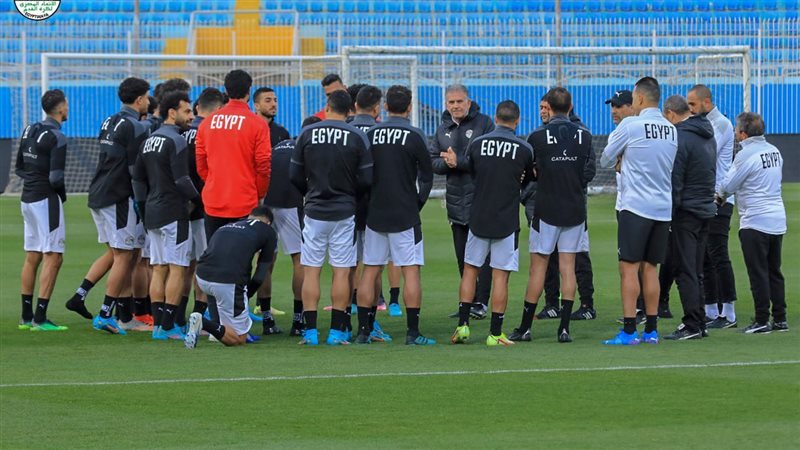مران منتخب مصر إستعدادا