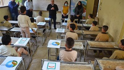 تعليم الجيزة تنظم ندوات تثقيفية للطلاب للتوعية بترشيد استخدام المياه | صور