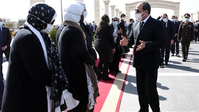 الرئيس يتقدم الجنازة العسكرية للفريق عبدرب النبي حافظ وفخري عبدالمنعم خليل