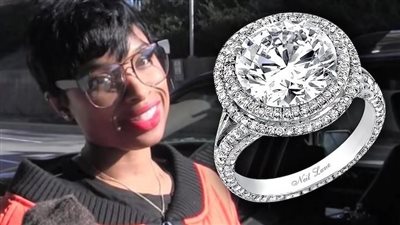 عرض خاتم زواج جينيفر هدسون في مزاد علني