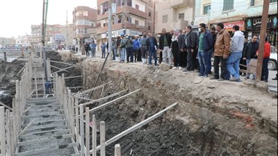 محافظ المنوفية يتفقد أعمال تطوير مدينة تلا | صور