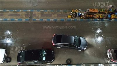 أمطار غزيرة وبرق على مرسى مطروح ونشاط للرياح | فيديو