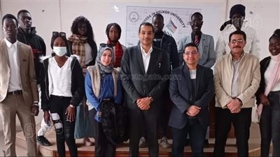 جامعة حلوان تنظم حفل استقبال الطلاب الوافدين الجدد من جنوب السودان
