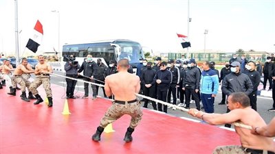 25 صورة ترصد تفقد السيسي أكاديمية الشرطة ورسائل الرئيس للطلبة والأهالي