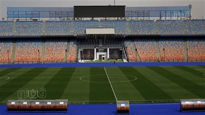 تجهيزات على أعلى مستوى...استعدادات استاد القاهرة لمباراة مصر والسنغال.. فيديو وصور 