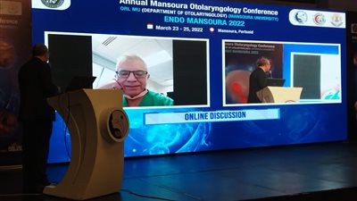 فعاليات المؤتمر العلمي السنوي لقسم الأنف والأذن والحنجرة بـ طب المنصورة