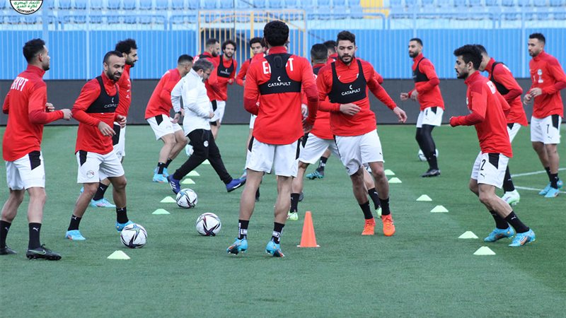 مران منتخب مصر إستعدادا