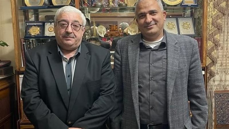 د. مجدي نزيه مع الإذاعي