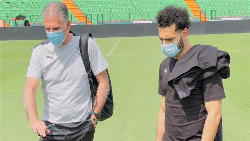 محمد صلاح مع كيروش