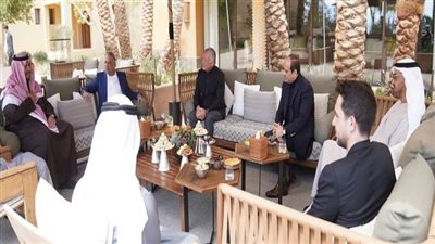  تعزيز العمل العربي في مختلف المجالات يتصدر لقاء السيسي وبن زايد والكاظمي وعبد الله الثاني