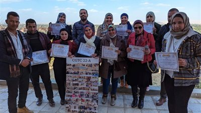 تخريج الدفعة رقم ٢٠ من مدرسة حفائر المبتدئين بالمجلس الأعلى للآثار