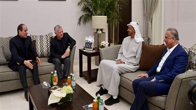  تفاصيل لقاء قادة مصر والأردن والعراق والإمارات بمدينة العقبة| صور 