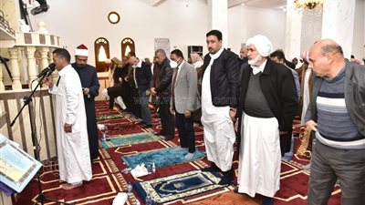 محافظ مطروح يفتتح مسجد عباد الرحمن بالنجيلة|صور