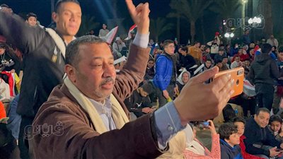 فرحة جنونية لجماهير مركز شباب الجزيرة بهدف محمد صلاح | فيديو 