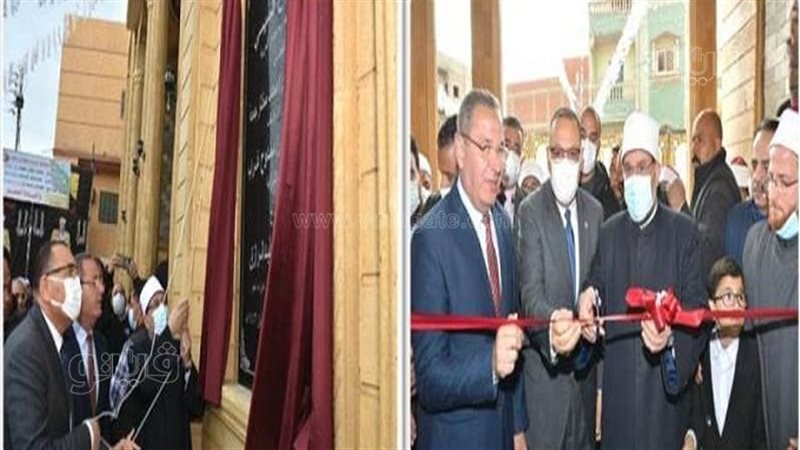 وزير الاوقاف يفتتح