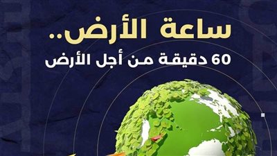 أسوان تشارك في الحدث البيئي العالمي ساعة الأرض.. اليوم
