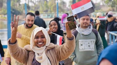 زيارة ميدانية لطلاب من دول حوض النيل لمحطة مياه القناطر الخيرية