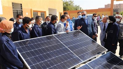 سعفان يتفقد مركز تدريب 