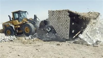 إزالة 25 حالة تعد على أملاك الدولة بالعياط والواحات | فيديو