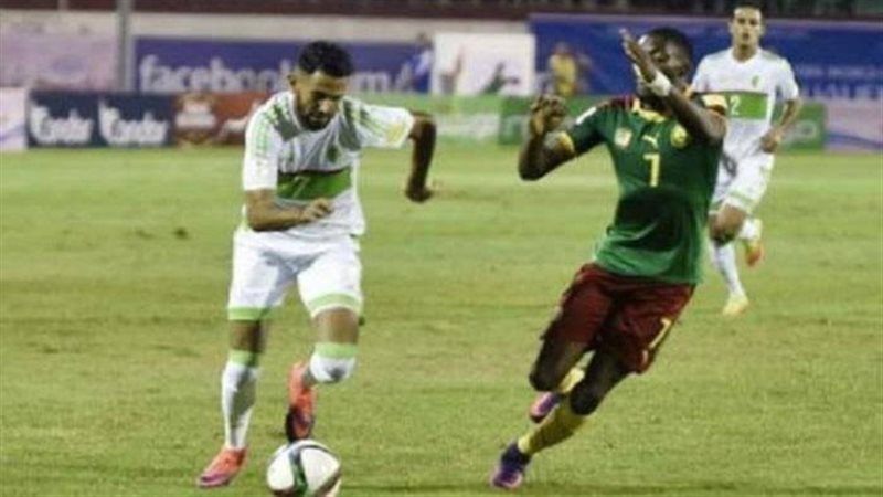 مباراة الجزائر والكاميرون