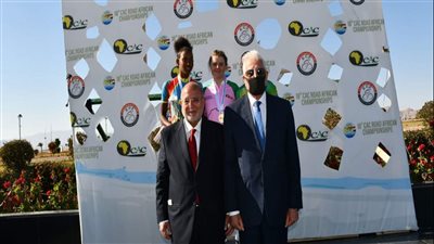 فودة يشهد ختام بطولة أفريقيا للدراجات ويسلم الجوائز للفائزين بشرم الشيخ