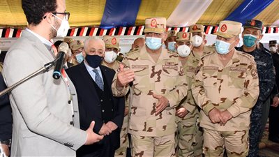 وزير الدفاع يشهد احتفالية مسابقة الابتكارات العلمية 