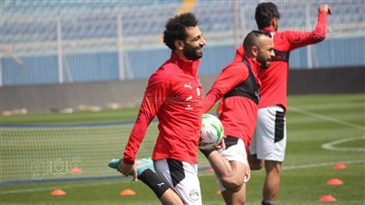 ٢٧ صورة ترصد مران منتخب مصر قبل السفر إلى السنغال استعدادا لمباراة الإياب