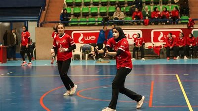 سيدات يد الأهلي يفوز على سبورتنج في الدوري