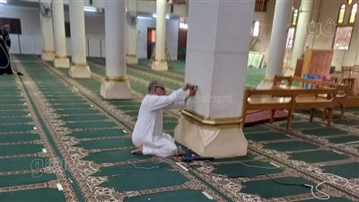  حملة تعقيم ونظافة المساجد استعدادا للشهر الكريم بالغربية|صور