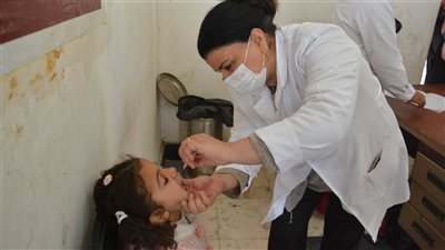 الحملة القومية للتطعيم ضد شلل الأطفال تستهدف مليون و1700 طفل بالمنيا
