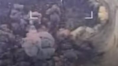 لحظة تدمير القوات الروسية مدافع 