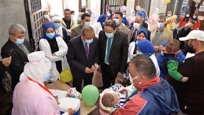 انطلاق الحملة القومية للتطعيم ضد شلل الأطفال بسوهاج | فيديو