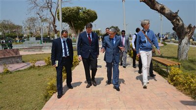 محافظة المنيا يستقبل السفير البلجيكي لتعزيز التعاون المشترك