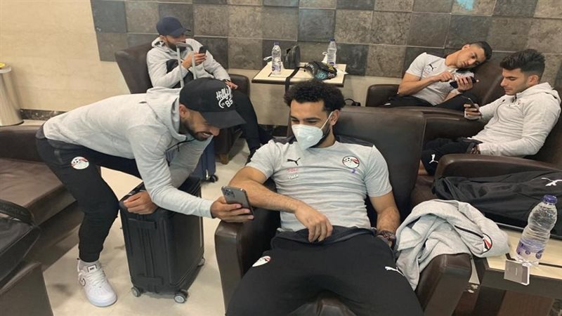بعثة منتخب مصر تغادر