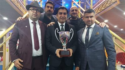 أحمد سمير يحصد جائزة أنشط رئيس اتحاد للميني فوتبول في 2021