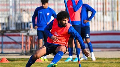 تدريبات تكتيكية في مران الزمالك