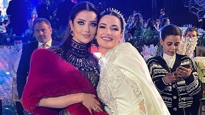 رضوى الشربيني تنشر صورا جديدة من حفل زفاف شام ابنة أصالة