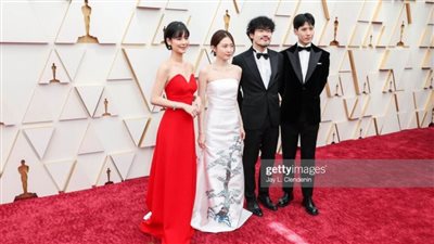 وصول أبطال الفيلم الياباني Drive My car لحفل الأوسكار 2022