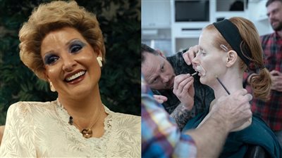 THE EYES OF TAMMY FAYE يفوز بأوسكار أفضل تصفيف شعر ومكياج 