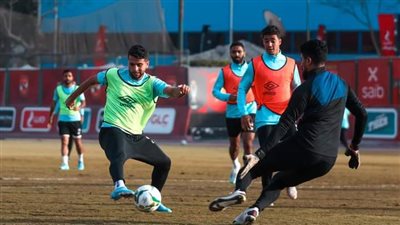 الأهلى يواصل تدريباته الجماعية استعدادا لمباراة الهلال