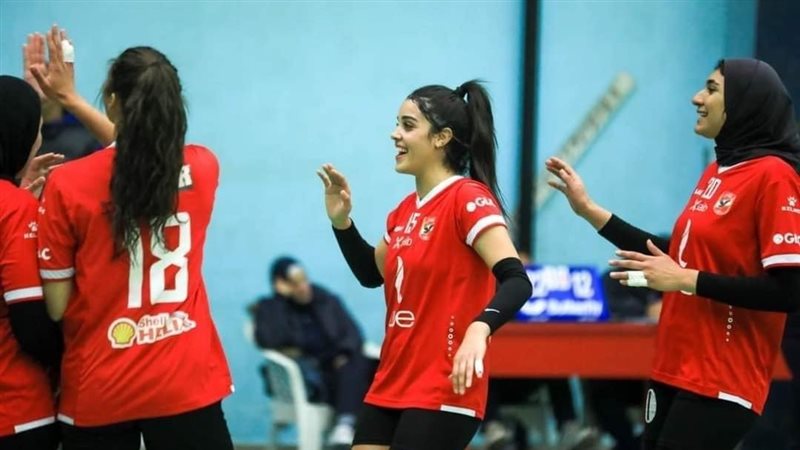 سيدات طائرة الأهلى