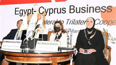 وزيرة التجارة: توافق مصري قبرصي لتعزيز التعاون الاقتصادي ومواجهة التداعيات العالمية