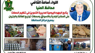 تحرير 74 مخالفة تموينية خلال حملات على الأسواق بالمنيا