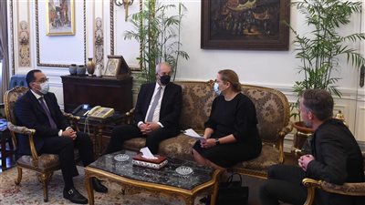 مدبولي يلتقي مسئولي شركة 