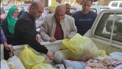 ضبط لحوم غير صالحة للاستهلاك الآدمي بالمنوفية