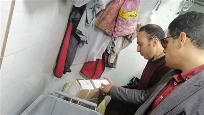 ضبط 2.6 طن لحوم مجمدة مجهولة المصدر في الإسكندرية