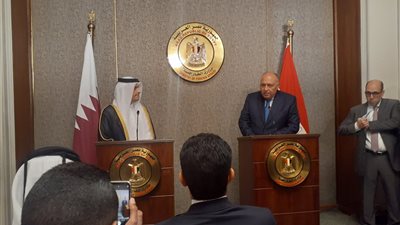 وزير الخارجية القطري: ندعم دور مصر المحوري في المنطقة