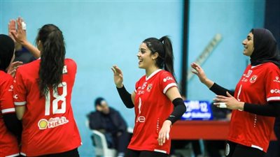 تأهل الأهلي لنهائي دوري سيدات الكرة الطائرة